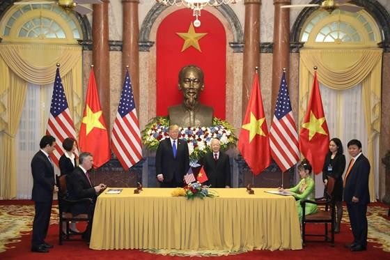 Top Vietnamese leader holds talks with US President ảnh 7
