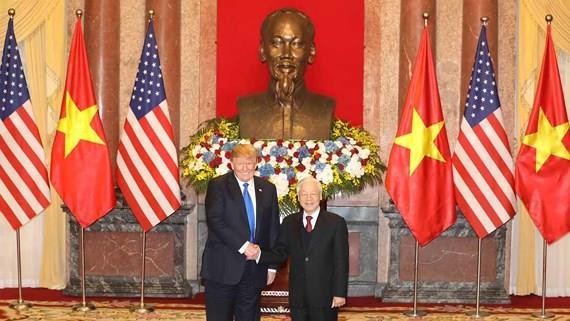 Top Vietnamese leader holds talks with US President ảnh 8