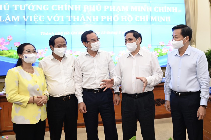 Thủ tướng Phạm Minh Chính: Cương quyết không để dịch Covid-19 bùng phát ở TPHCM ảnh 3
