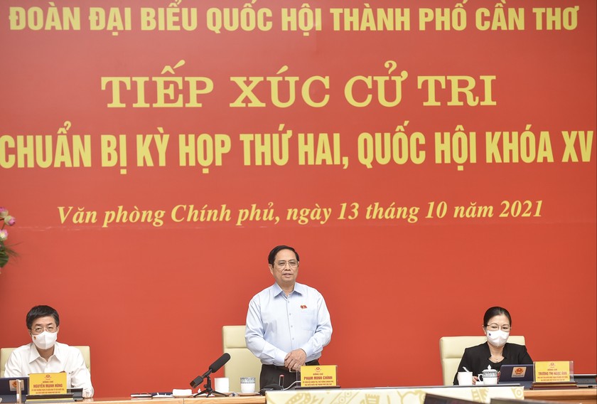 Thủ tướng Phạm Minh Chính: Không ai được ban hành các giấy phép con, trái với Trung ương ảnh 1