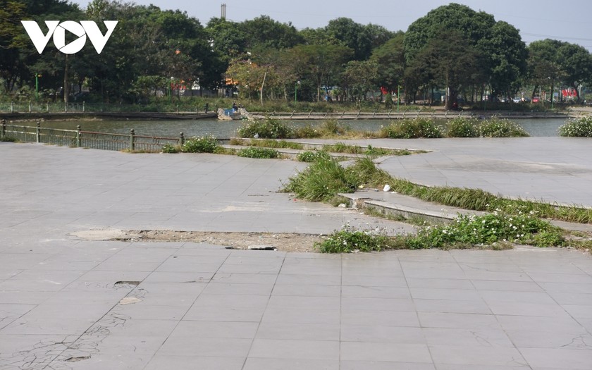 Công viên ở Hà Nội bị bỏ hoang, xuống cấp biến thành vườn rau giữa khu đô thị Việt Hưng ảnh 2