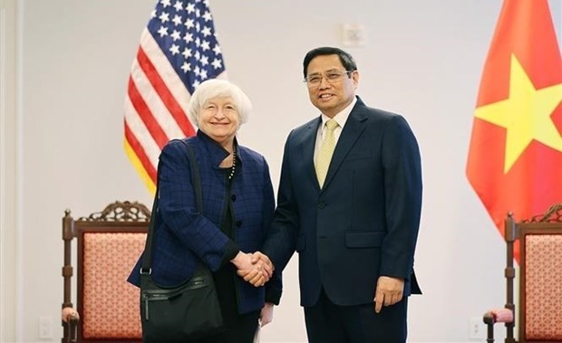 Vietnam seeks cooperation with US to develop healthy stock market ảnh 1