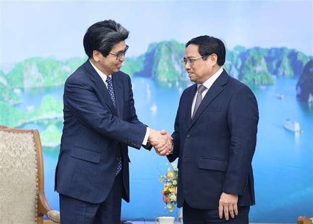 Prime Minister Pham Minh Chinh receives JBIC Governor ảnh 2