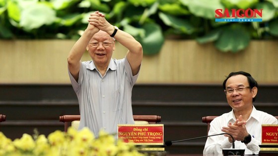 HCMC Party Committee receives Party General Secretary ảnh 4