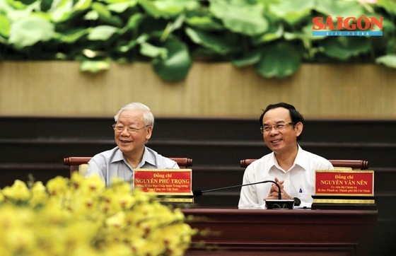 HCMC Party Committee receives Party General Secretary ảnh 5