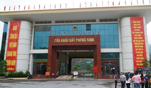 Customs clearance at Quang Ninh border gate again suspended ảnh 1