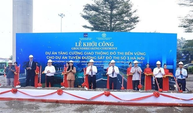Hanoi launches project to enhance sustainable transport for metro line No.3 ảnh 1
