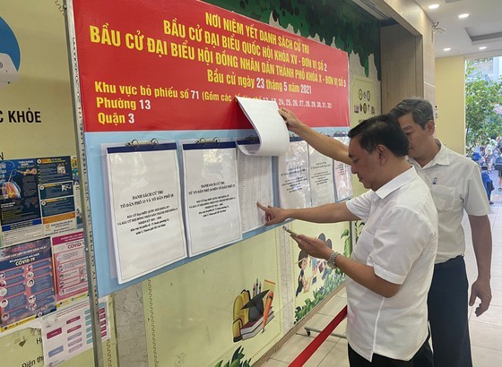 Technology effectively implemented for national election tasks in HCMC ảnh 1