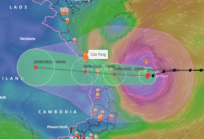 Gần 14.000 hành khách của Vietnam Airlines bị ảnh hưởng do bão Noru ảnh 1