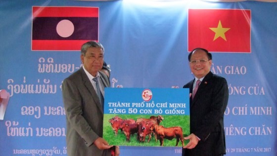 Tăng cường hợp tác giữa TPHCM và Thủ đô Viêng Chăn ảnh 5