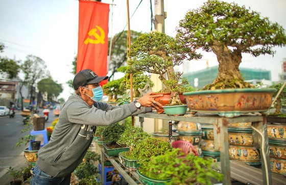 HCMC’s floating flower market opens ảnh 4