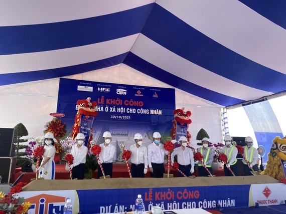 Thu Duc City starts social housing project with 1,000 units for workers ảnh 1