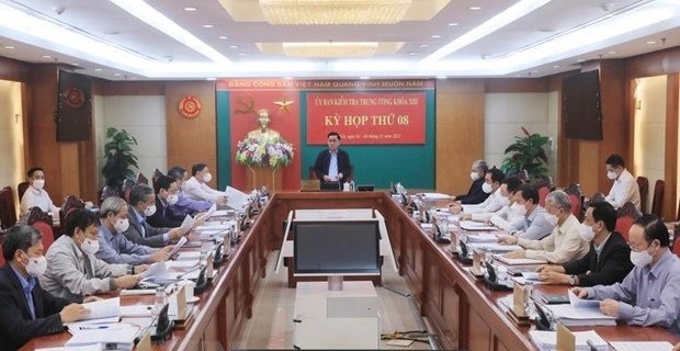 Party Central Committee’s Inspection Commission holds 8th session ảnh 1