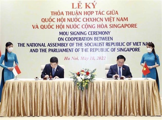 Vietnam, Singapore agree to further advance parliamentary relations ảnh 2