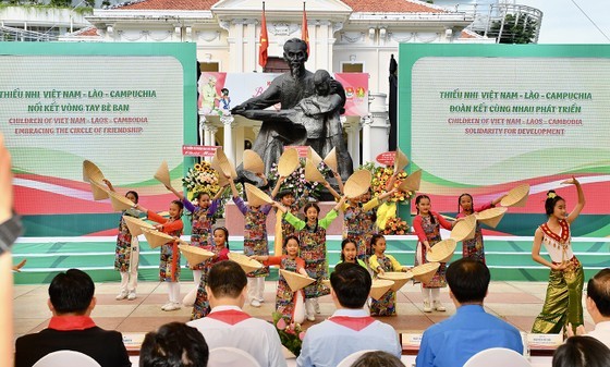 Festival for children of Vietnam, Laos, Cambodia 2022 opens in HCMC ảnh 3