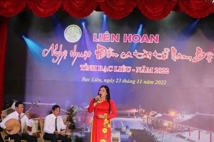 Bac Lieu hosts Don Ca Tai Tu Nam Bo Festival 2022 ảnh 1